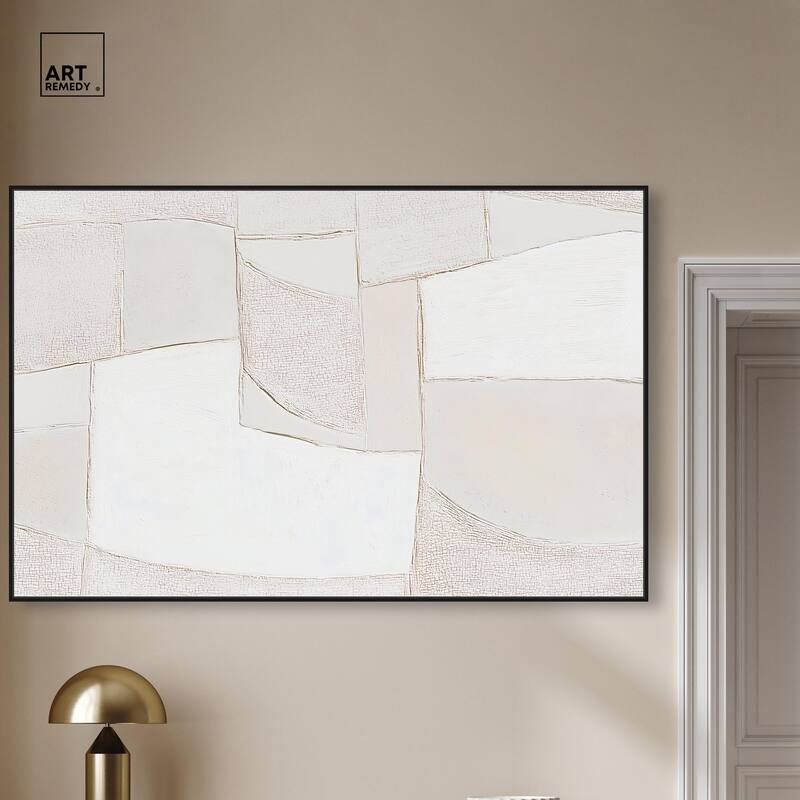 Veiled Calm Canvas by Art Remedy