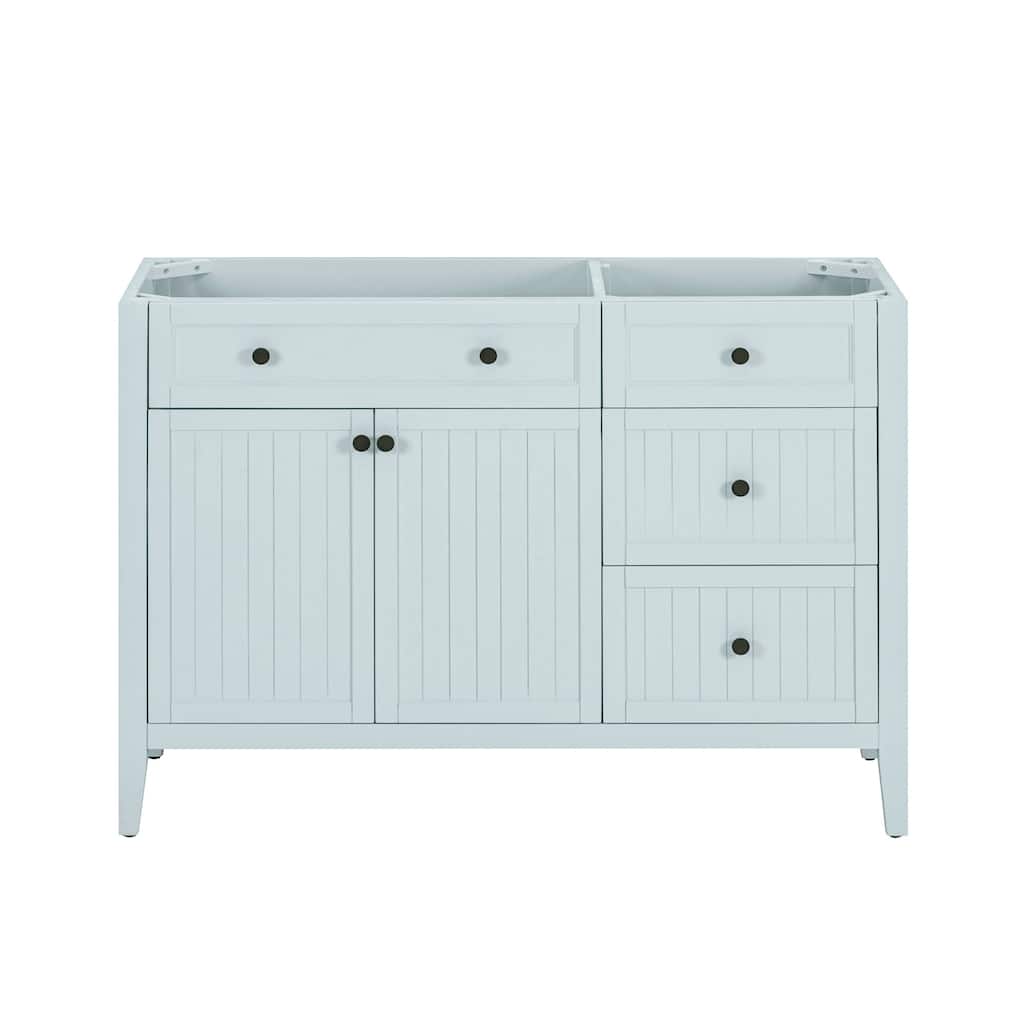 Avanity LAYLA-V48 Layla 48" Single Free Standing Vanity Cabinet Only - Ice Blue