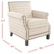 preview thumbnail 10 of 9, Safavieh Easton Tan Club Chair - 28.3" x 33.1" x 31.7"