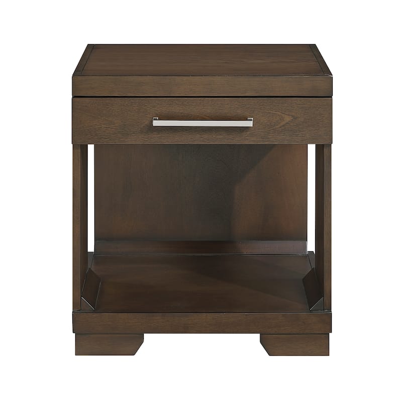 Sinclair Rectangular Wood End Table