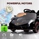 preview thumbnail 14 of 18, Kids Ride On Car 12V Licensed Lamborghini with Control Music LED Light