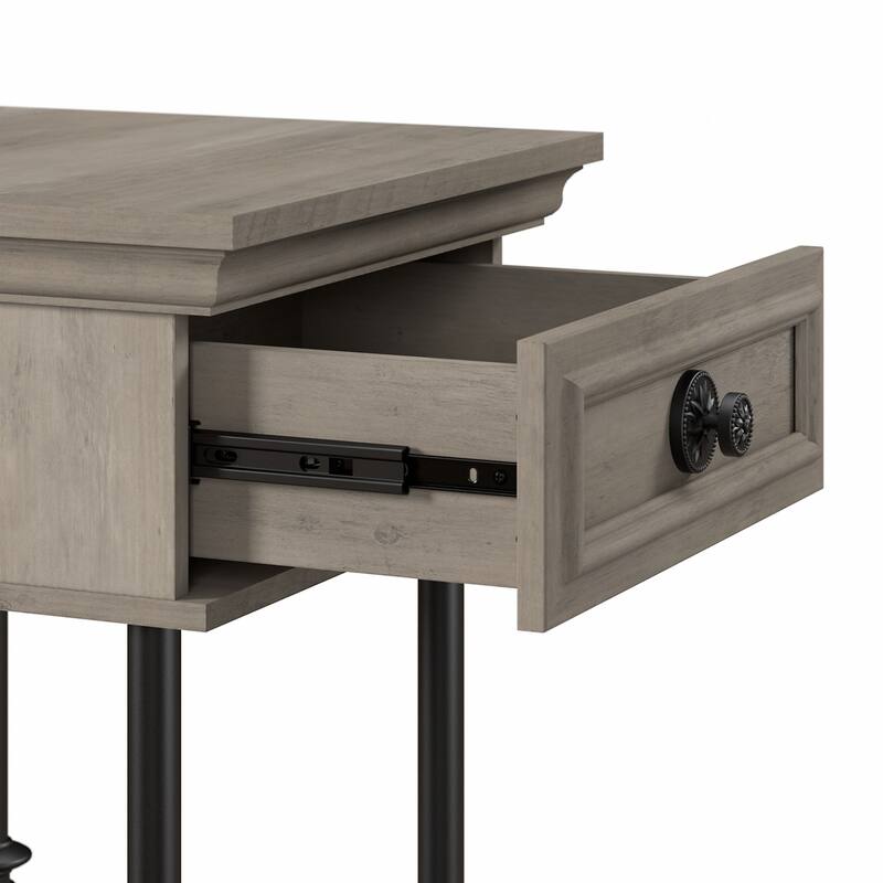 Coliseum Designer End Table with Storage by Bush Furniture