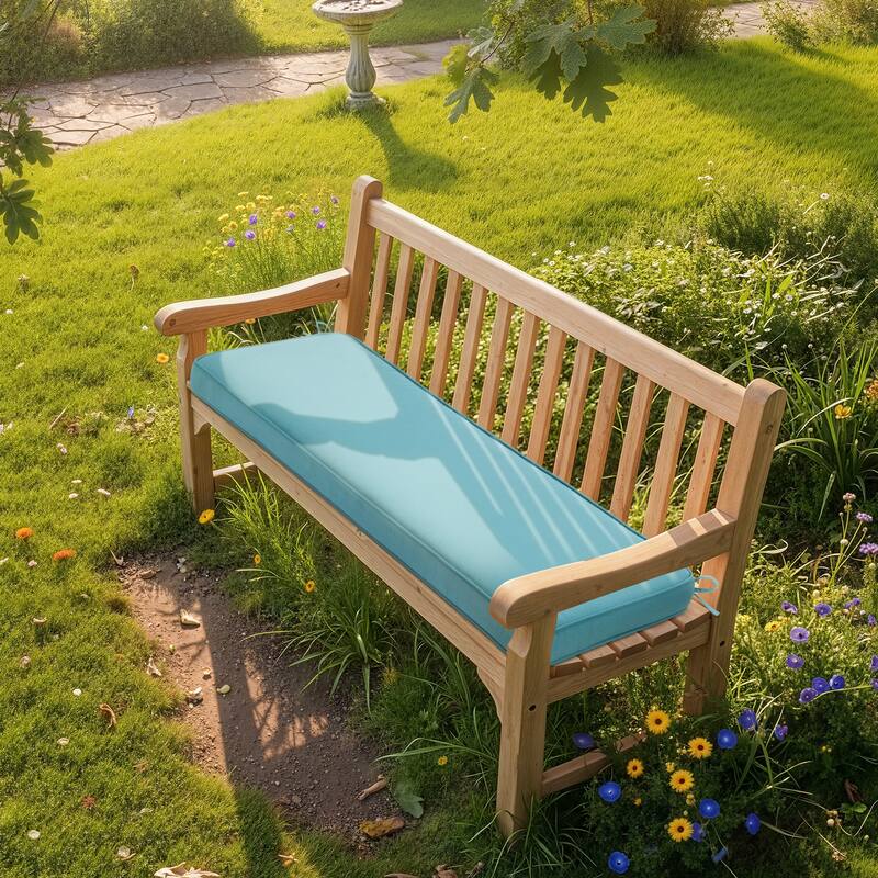 Aoodor Patio Furniture 46" x 18" x 3.1" Outdoor Bench Cushion