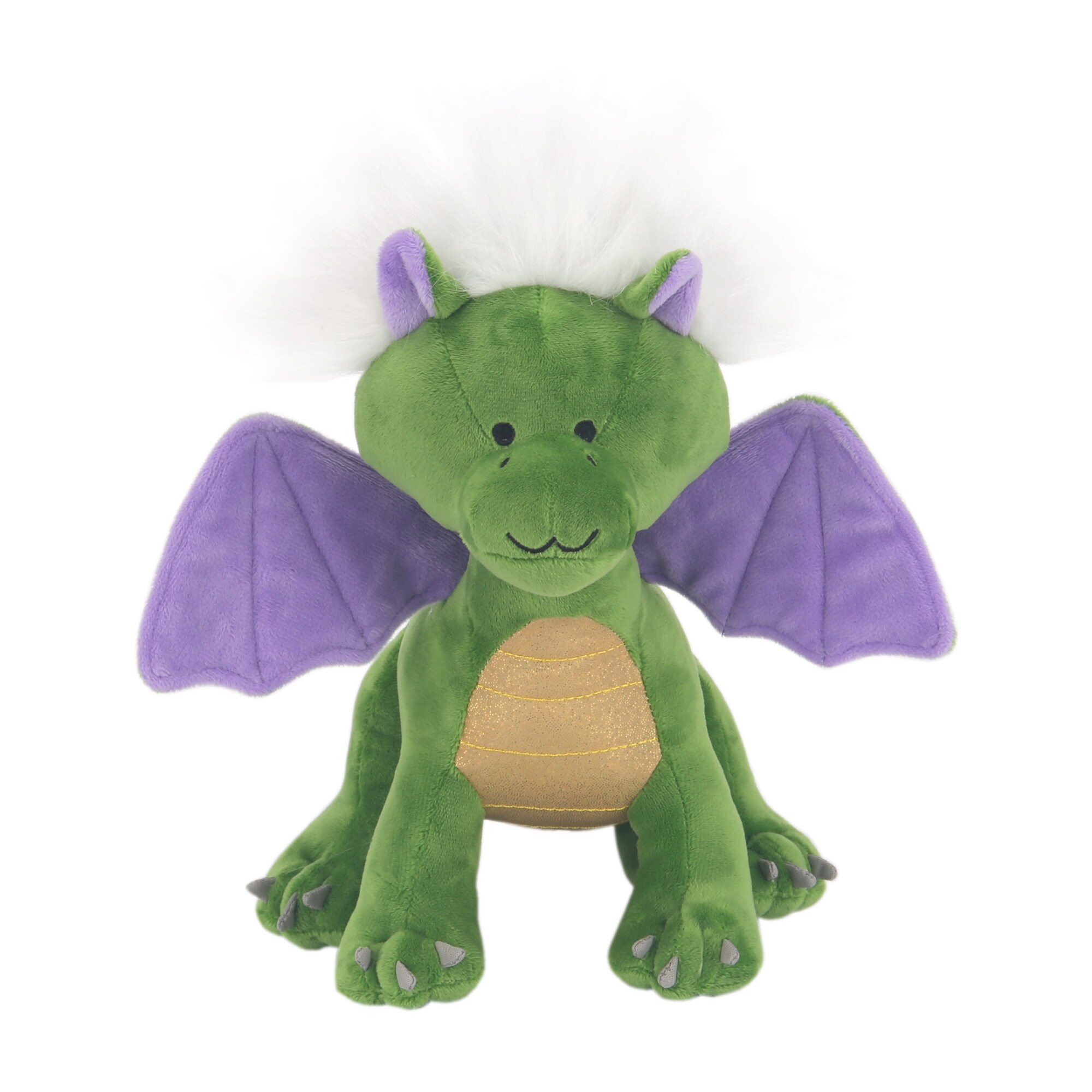 purple stuffed dragon