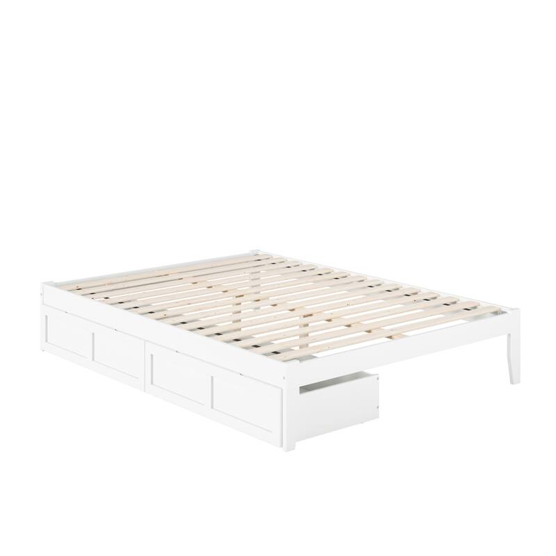 AFI Colorado Platform Bed with Storage Drawers