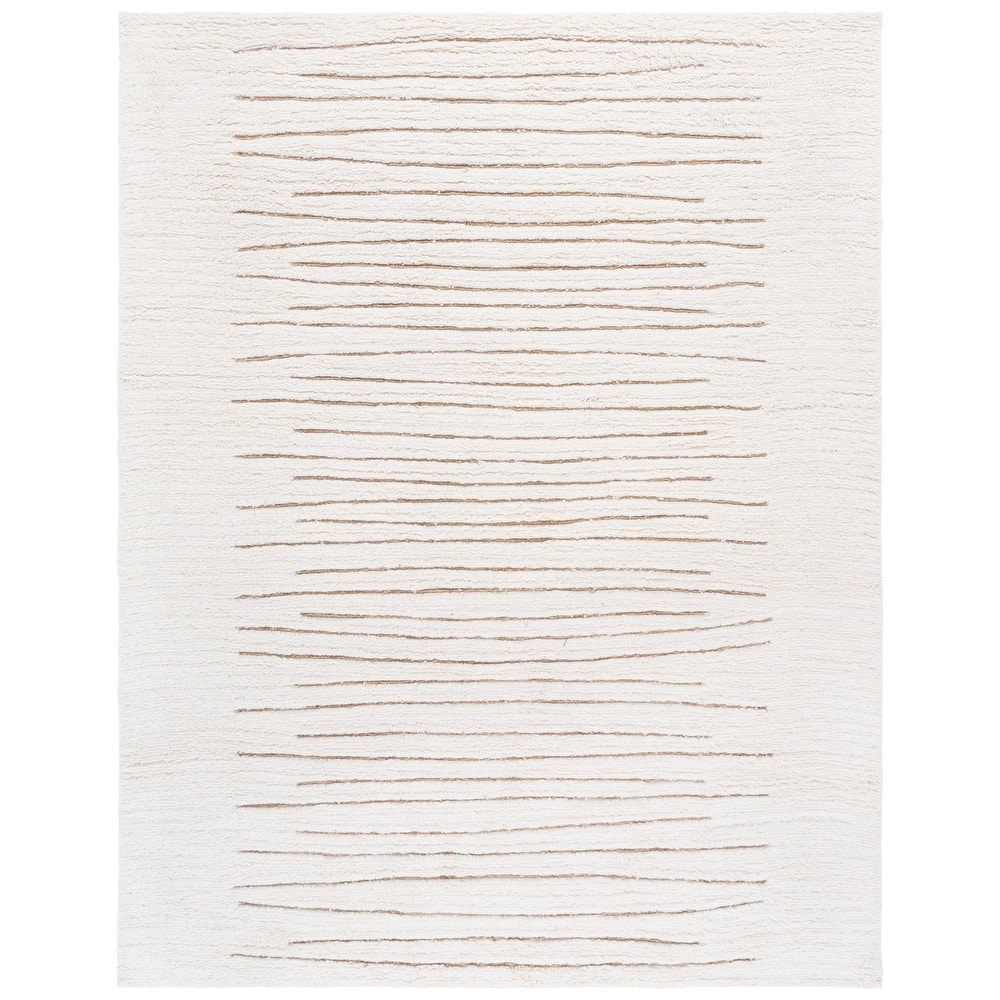 SAFAVIEH Hand-Woven Casablanca Melony Shag Wool Rug