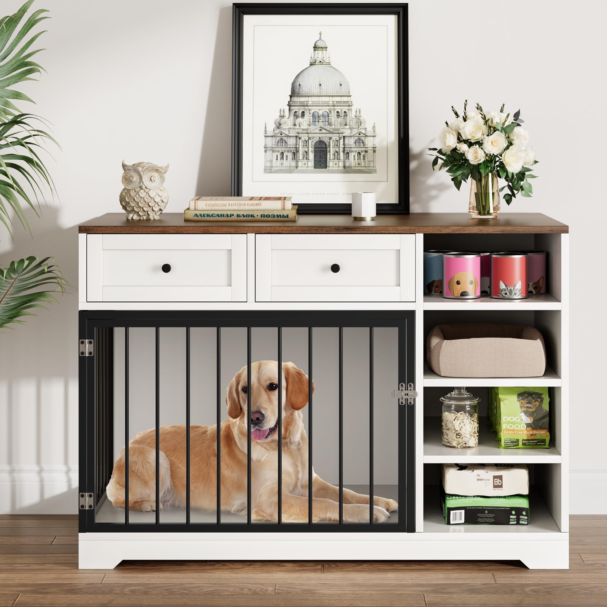 Free large dog crate clearance