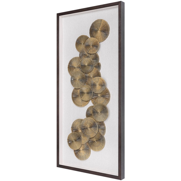 Uttermost 04301 The 27-5/8" x 59-1/8" Framed Decorative Panel - Brown