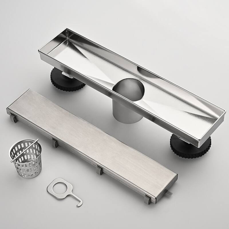 Topcraft 12/24/28/30/32/36-inch Stainless Steel Linear Floor Drain
