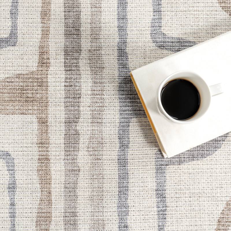 Nuloom Green Haven Collection Recycled Cotton Machine Washable Area Rug