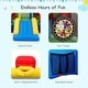 preview thumbnail 9 of 10, Inflatable Bounce House Kids Slide Jumping Castle without Blower - 149.5" x 120" x 84.5" (L x W x H)