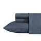 preview thumbnail 110 of 139, Nautica Cotton Percale Deep Pocket Bed Sheet Sets Full - Reece Plaid Navy