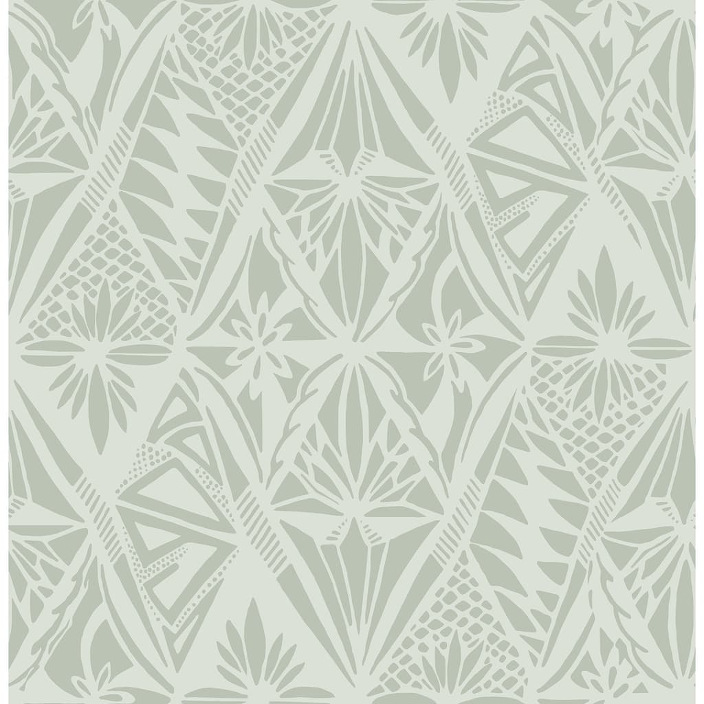 A-Street Prints Urbane Sage Diamonds Wallpaper