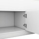 preview thumbnail 6 of 7, Twin Captain Bed with Bookcase Headboard, Shelves, and Four Storage Drawers, White