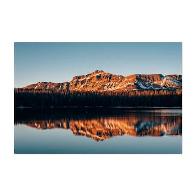 Uinta Mountains Utah Mirror Lake Reflections 02 Art Print/Poster - Bed ...