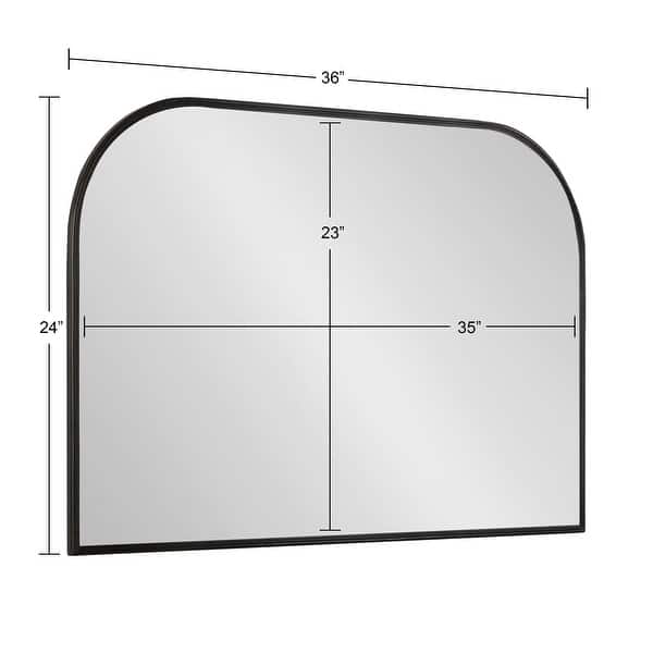 Kate and Laurel Caskill Framed Arch Wall Mirror Bed Bath & Beyond