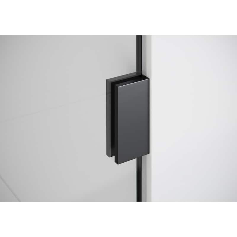 Glass Warehouse 78" x 60" Frameless Towel Bar Shower Door - Wall Hinge