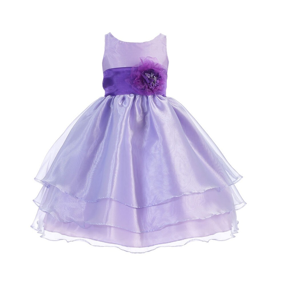 childrens lilac bridesmaid dresses