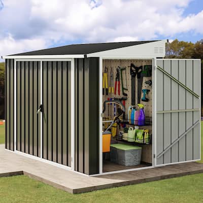 8 ft. W x 4 ft. D Storage Shed