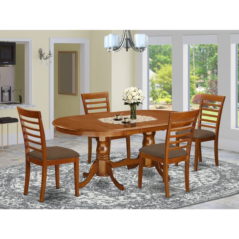 Rustic Dining Room Set - Table and Chairs for Home - Farmhouse Style Furniture