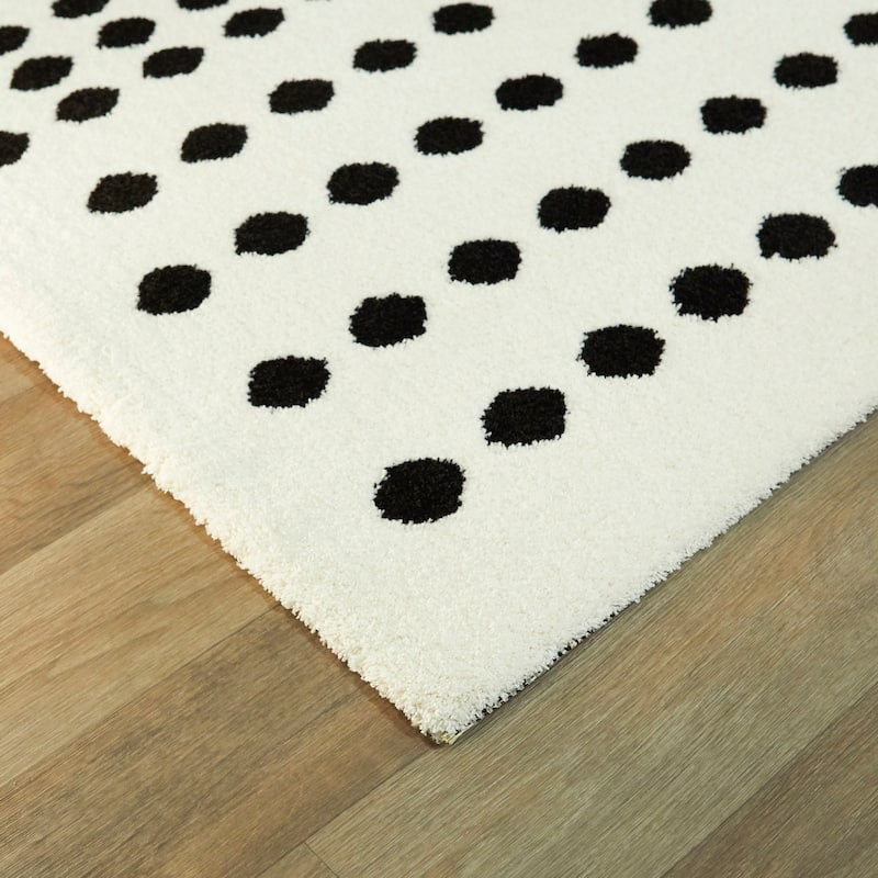 Seurat Modern Dots Area Rug