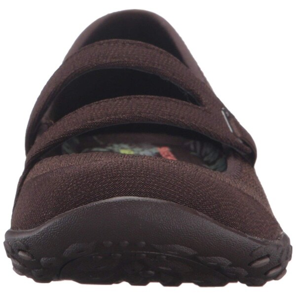 skechers sport women's breathe easy lucky lady mary jane flat