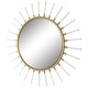 preview thumbnail 5 of 5, Uttermost 09883 Oracle 55-1/4" Diameter Sunburst Framed Bathroom