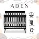 preview thumbnail 5 of 6, Dream On Me Aden Convertible 4-in-1 Mini Crib