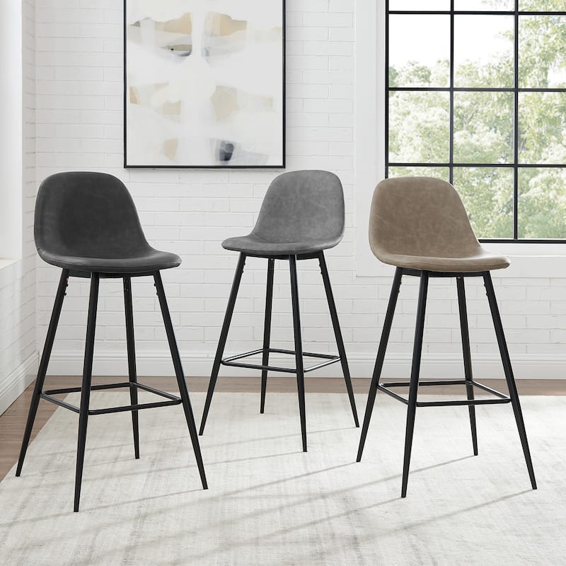 Weston 2Pc Bar Stool Set - 19"d x 19"w x 39"h
