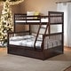 preview thumbnail 2 of 27, Twin Over Full Bunk Bed with Drawers and Guardrails
