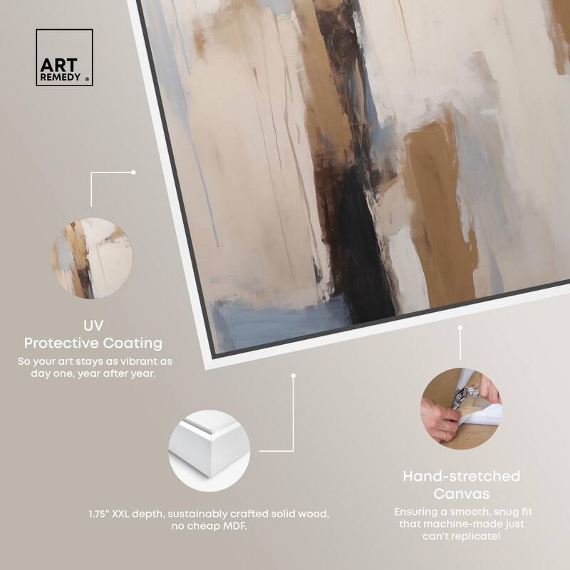Sandstone Stillness I Canvas by Art Remedy