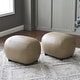 preview thumbnail 105 of 112, KINWELL 23" Wide Faux Leather Upholstered Ottoman Footrest, PU Entryway Footstool