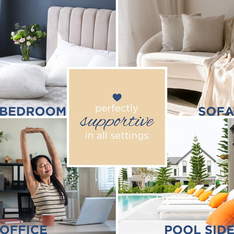 Martex Sweet Dreams Twin Pack Decorative Pillow Inserts