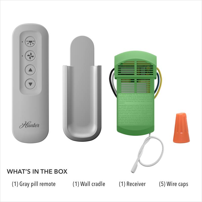 Hunter Universal Fan-Light Remote Control with Receiver