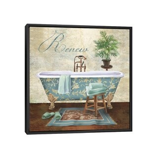iCanvas "Bath Renew" by Conrad Knutsen Framed Canvas Print - Bed Bath ...