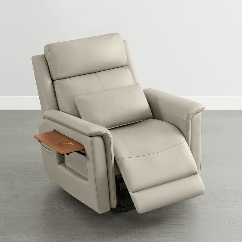Spruce & Spring Power Lift Recliner Chair for Elderly with Foldable Tray Table and Massage