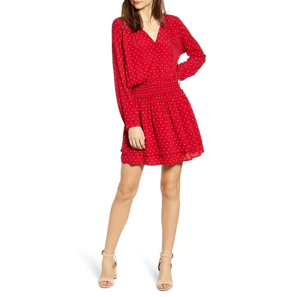 rails polka dot dress