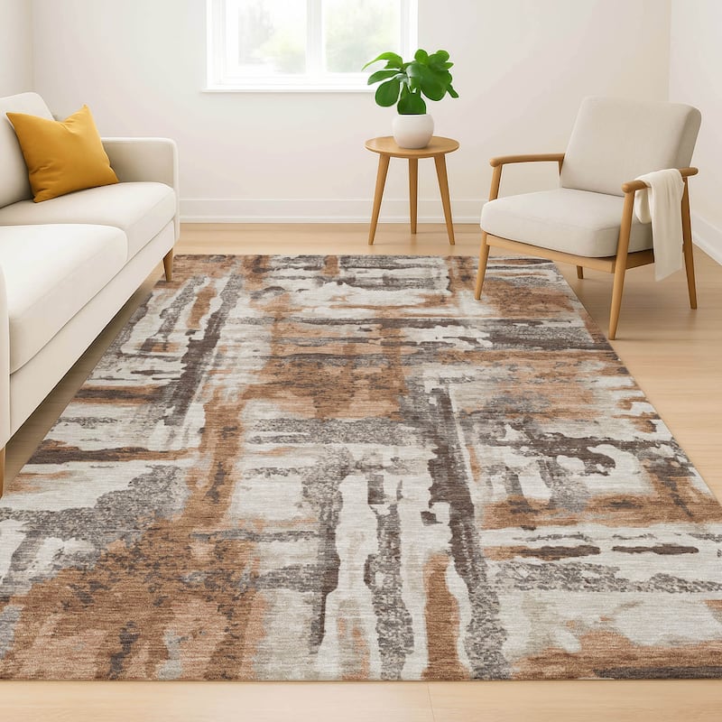 Premium Washable Super Soft Modern Glam Mayfield Rug