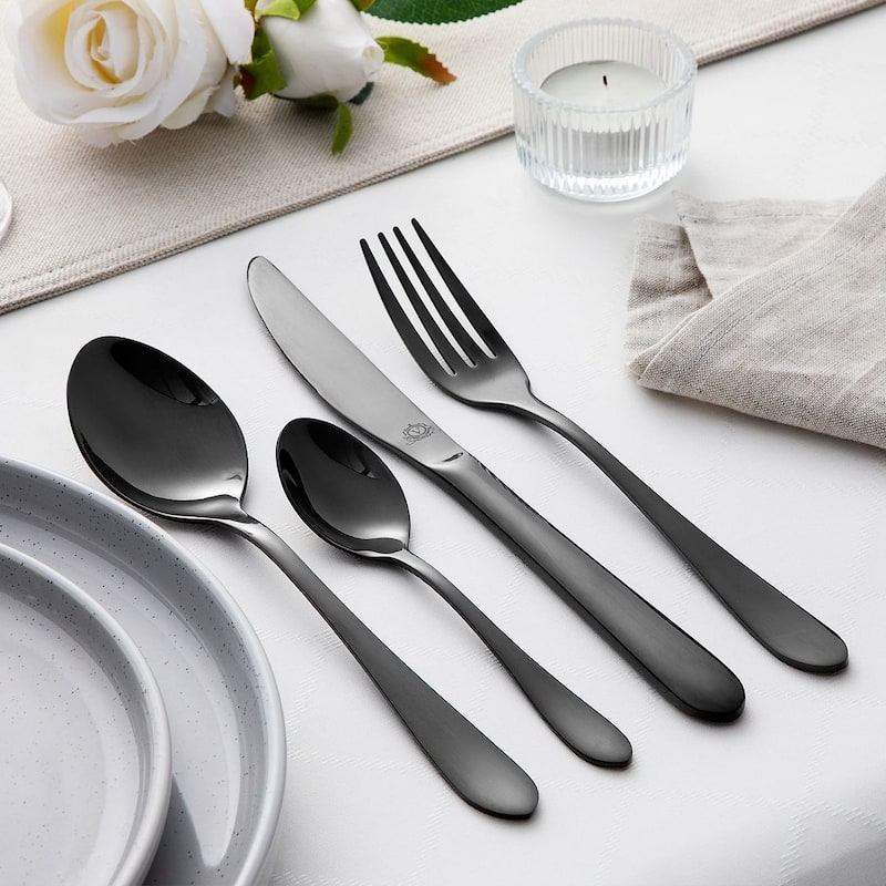 vancasso 18/10 Stainless Steel Silverware Set, Flatware Service for 6 or 12