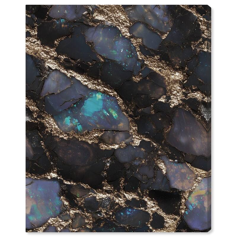 Astral Firelight Canvas by Art Remedy, Gallery Wrapped - 36" x 45"