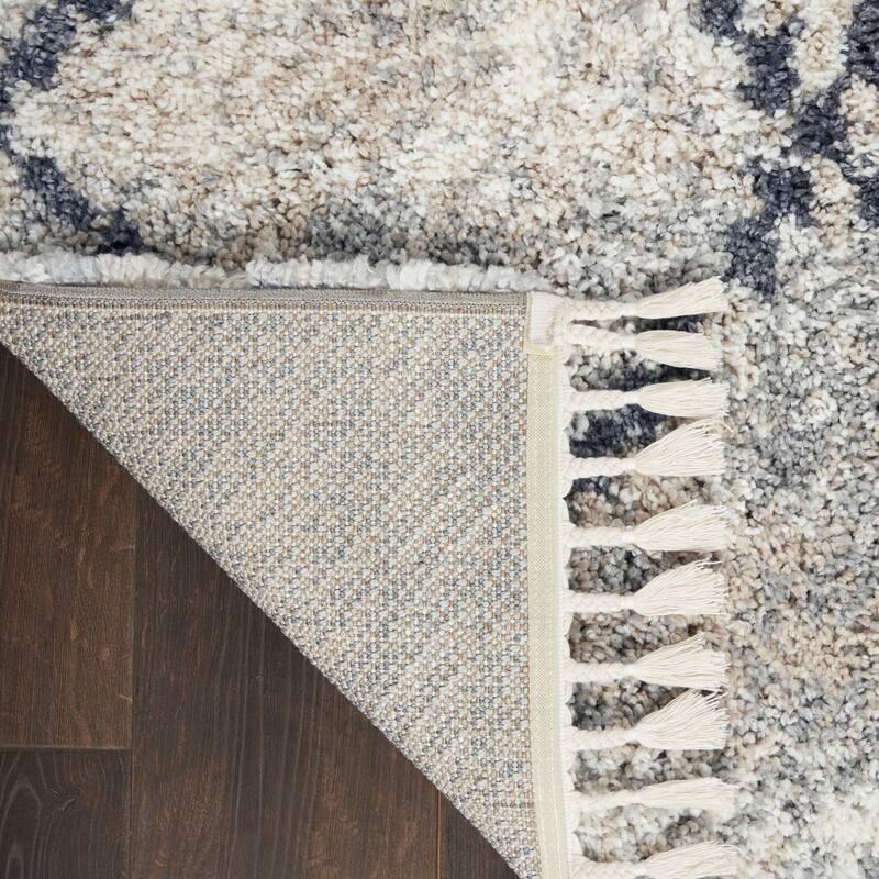 Carson Carrington Hjaltaryd Trellis Shag Area Rug