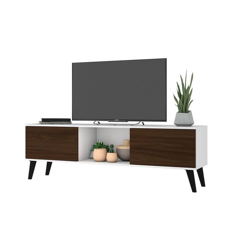 Manhattan Comfort Takajarvi Mid Century Modern Media Cabinet