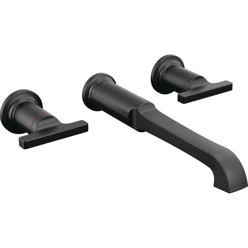 Delta T5789-LHP-WL Tetra Wall Mounted Two Handle Tub Filler