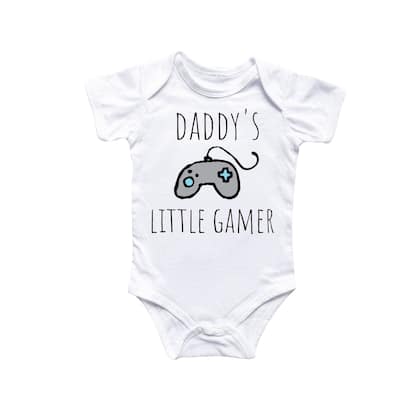 Video Game Gamer - Baby Boy Girl Clothes Infant Bodysuit Funny Cute Newborn 1