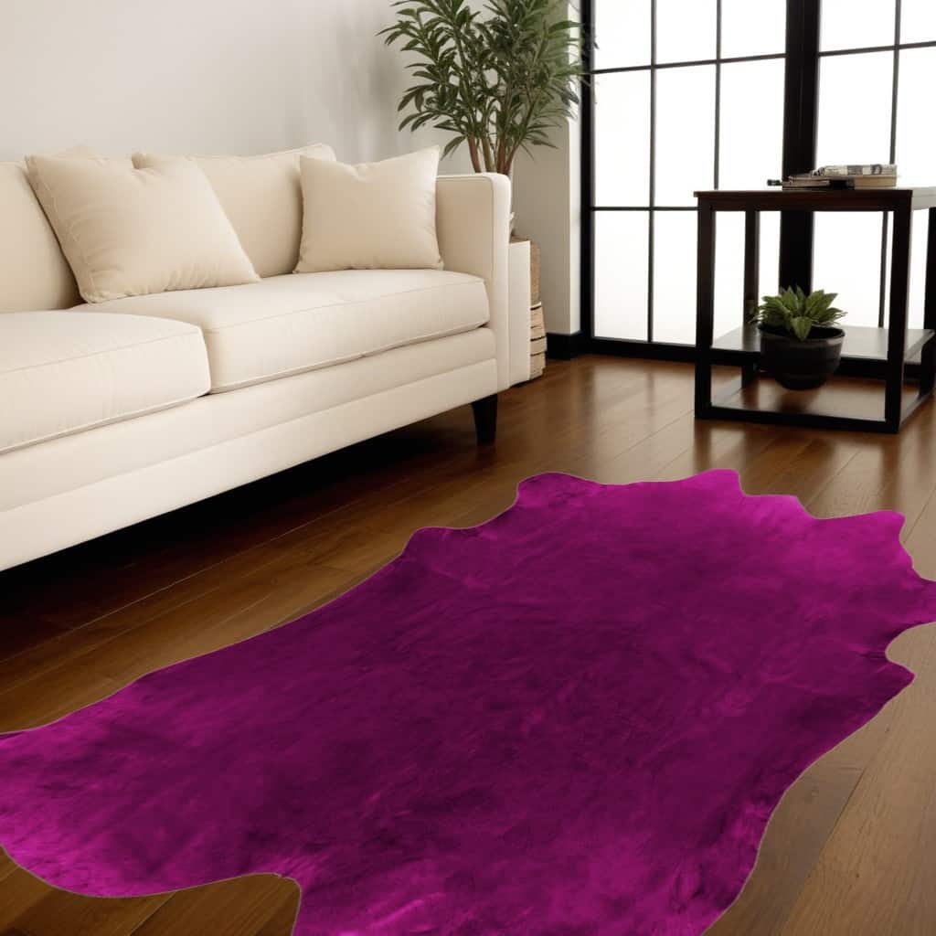 Modub Stain Resistant Area Rug By HomeRoots - 84' X '72' X '0.1