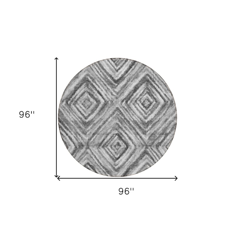 HomeRoots Geometric Transitional Rectangle Outdoor Rug