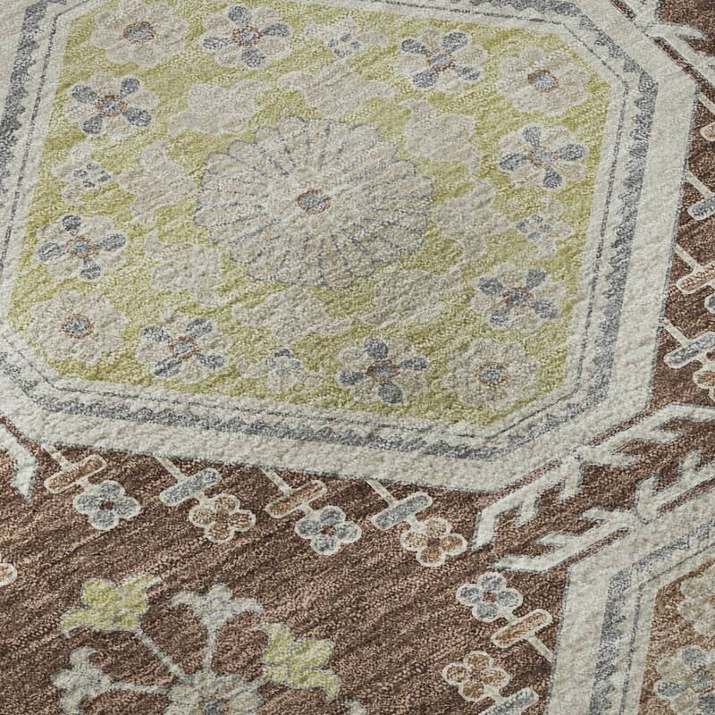 Premium Washable Super Soft Global Modern Mayfield Rug