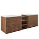 Option Walnut White