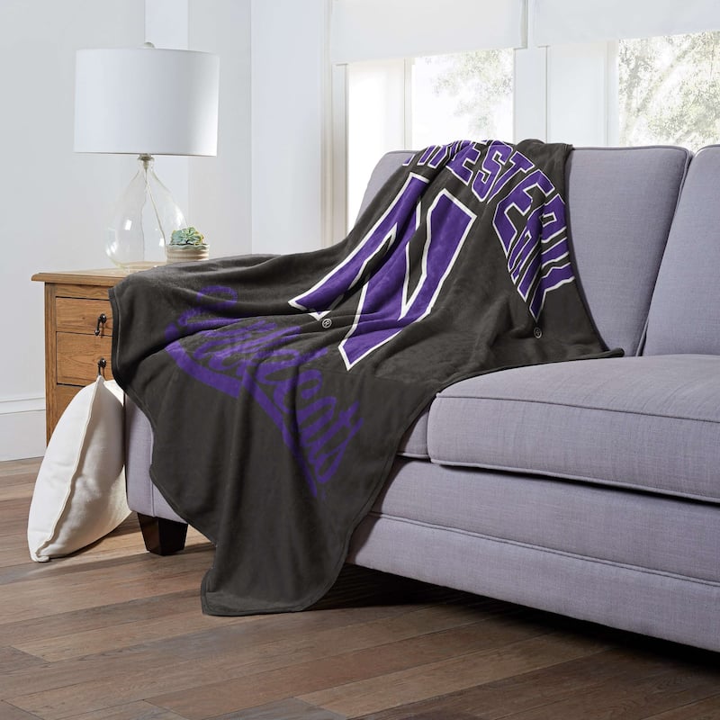 NCAA Big Ten Alumni Silk Touch Throw Blanket