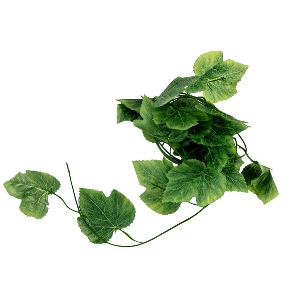 Home Wedding Party Festival Artificial Leaf Ivy Green 2.2 Meter Length